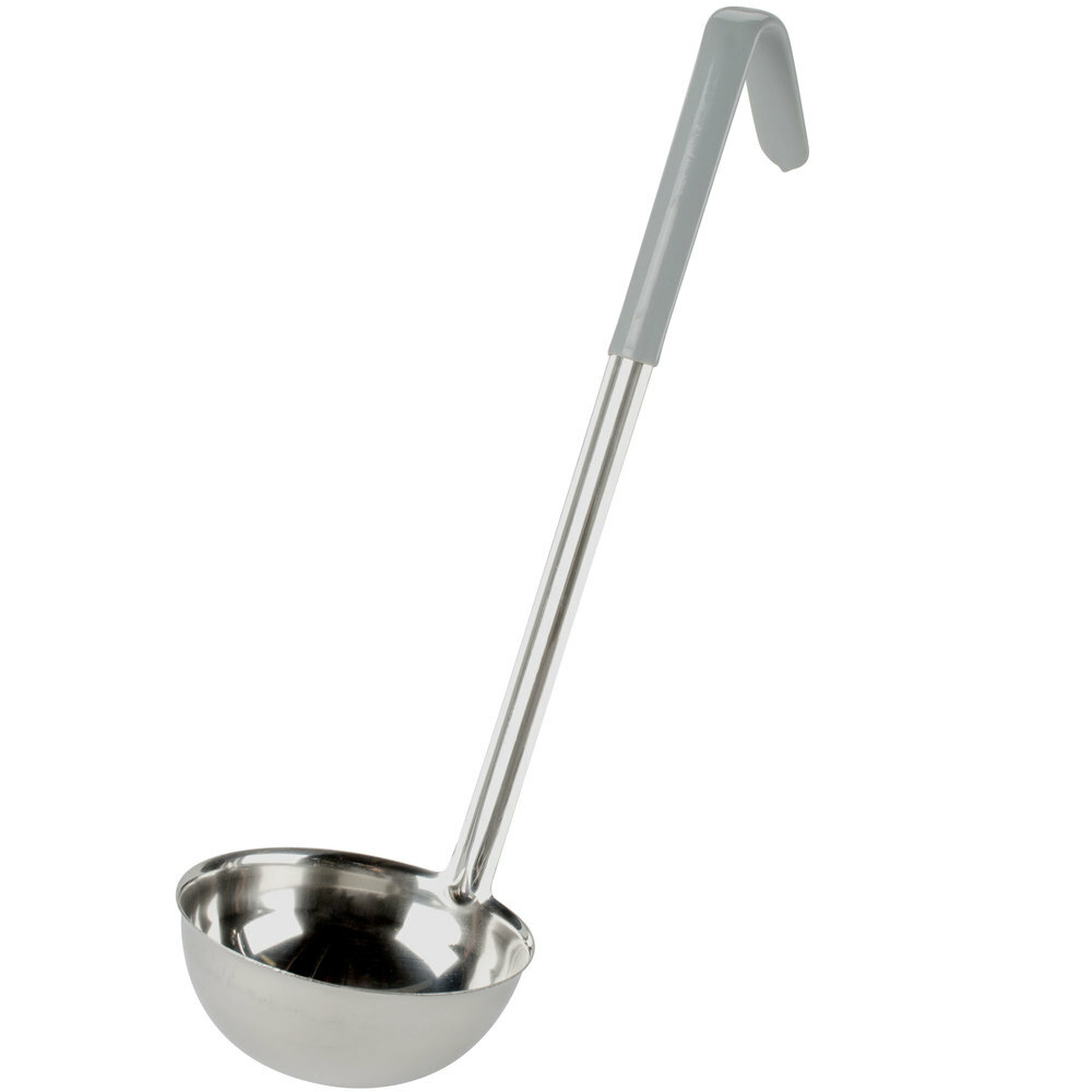 Choice One Piece Ladle / Dipper w/ Coated Handle (select size below)