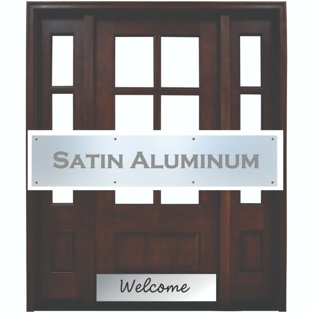 CUSTOM DOOR KICKPLATES,ENGRAVED,PERSONALIZED
