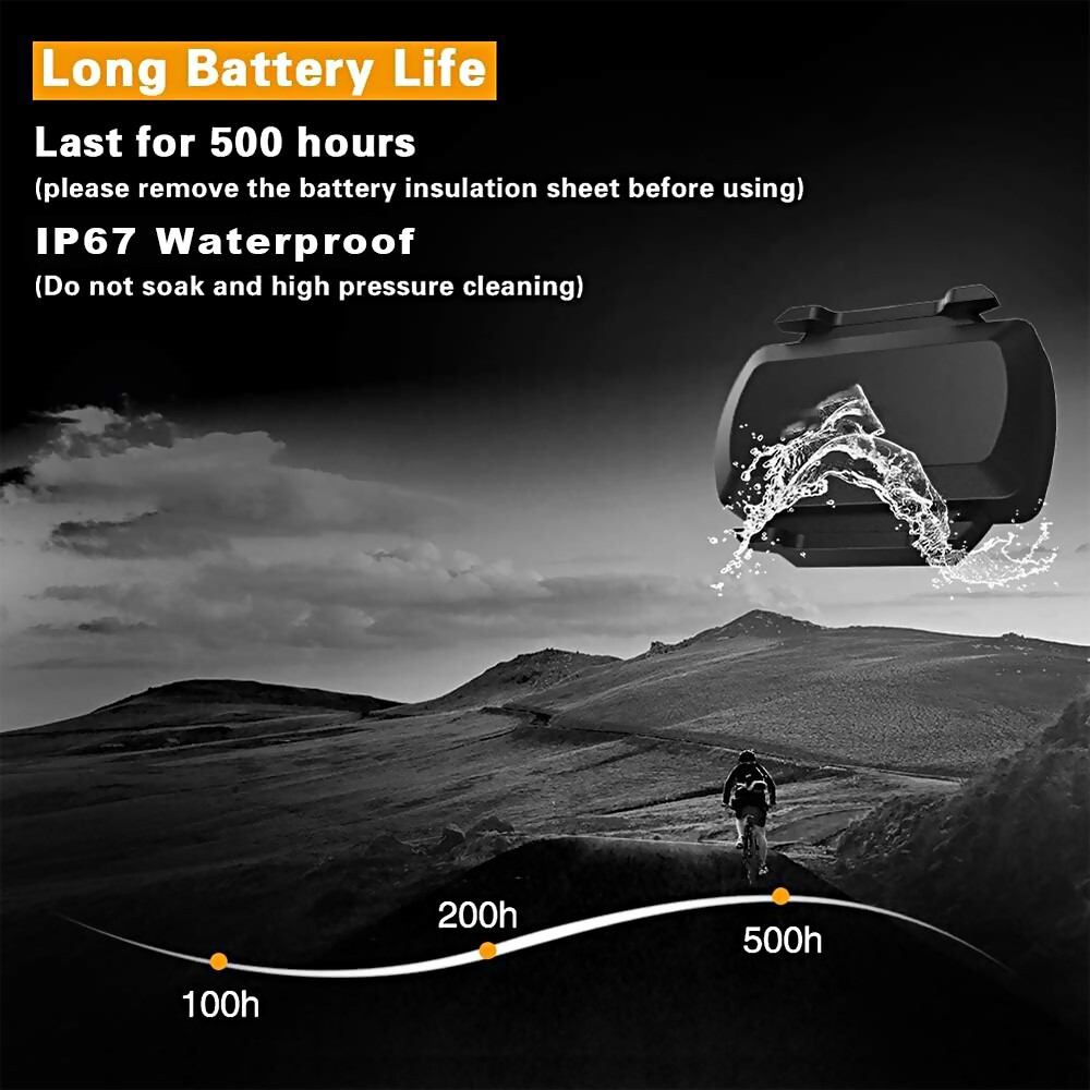 Portable Robust High-Performance Cadence Sensor for Bluetooth And Ant+ Dual-Mode