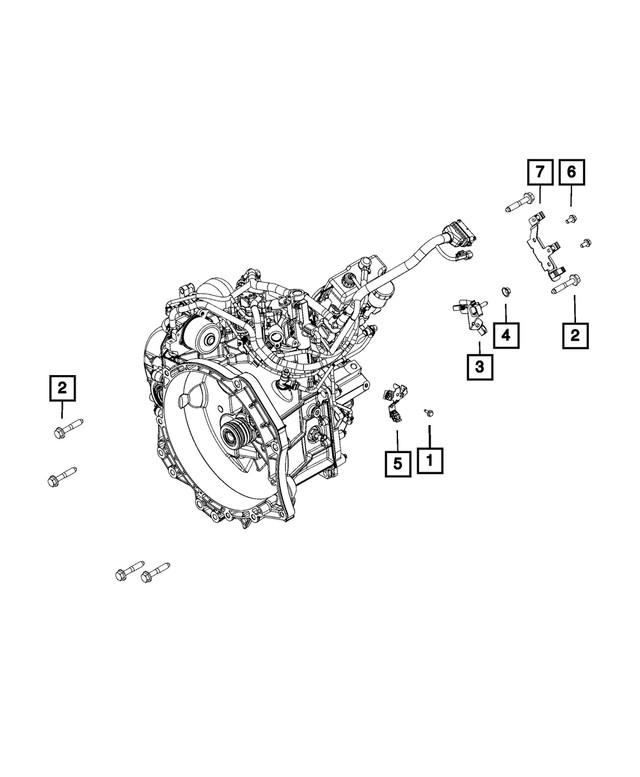 Genuine Mopar Bracket 68235539ab
