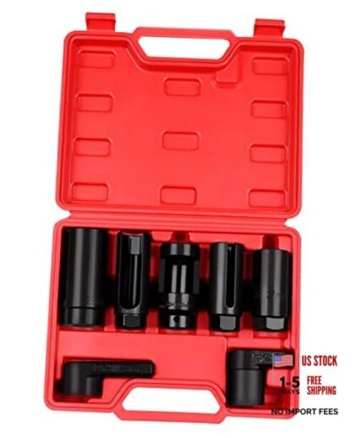 7pcs Sensor Socket Oil Pressure Sending Unit Master Sensor Socket Tool Kit