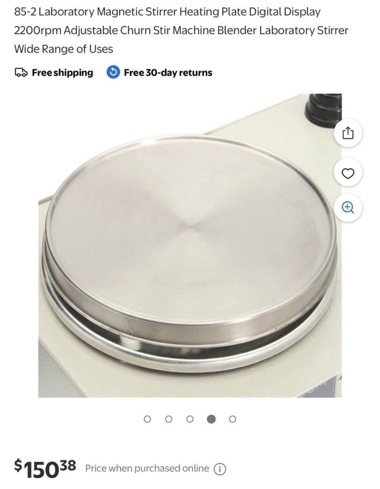 85-2 Laboratory Magnetic Stirrer Heating Plate Digital Display