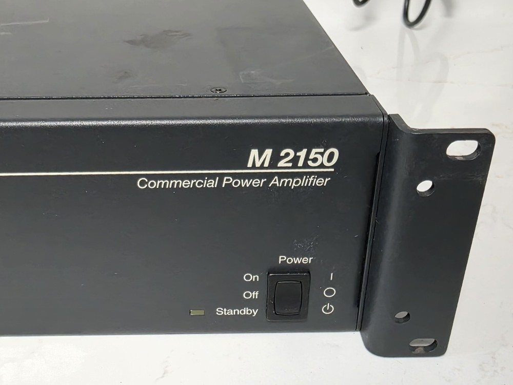 Bose Model M2150 Commercial Power Amplifier Original Box Powers On (Untested)