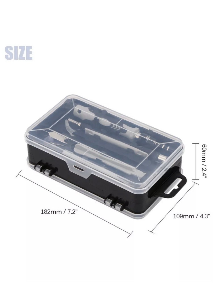 117PC For Retro Video Game & System Console Repair Security Bit Tools & Cleaning