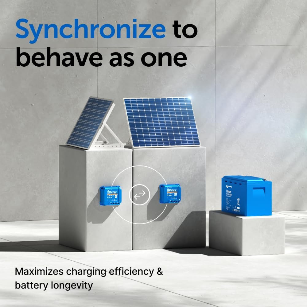 Smartsolar MPPT Solar Charge Controller (Bluetooth) - Charge Controllers for Sol