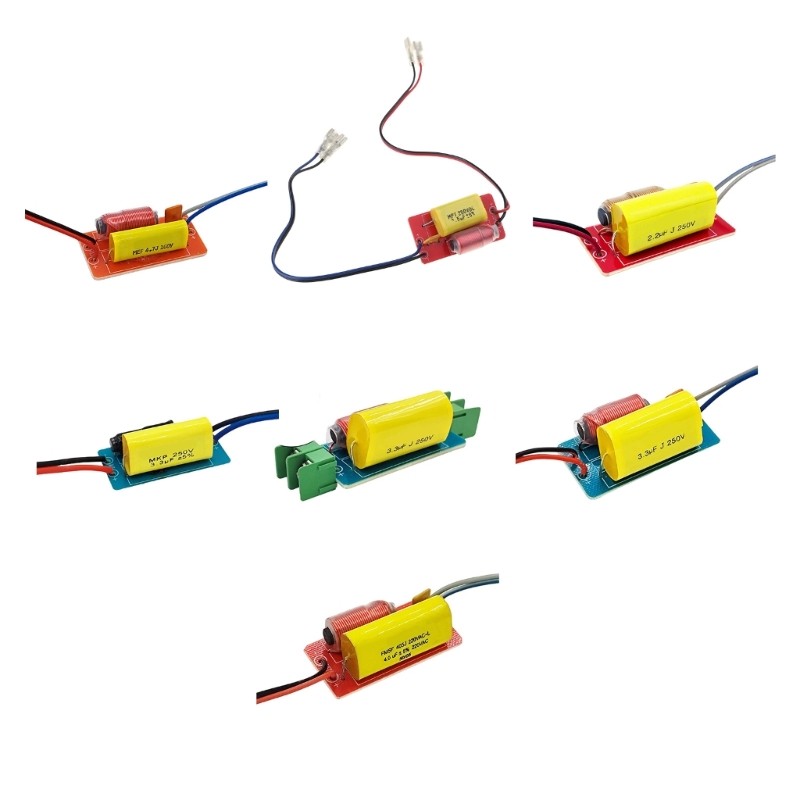 Professional Grade 40W Crossover Circuit Module Frequency Divider for DIY