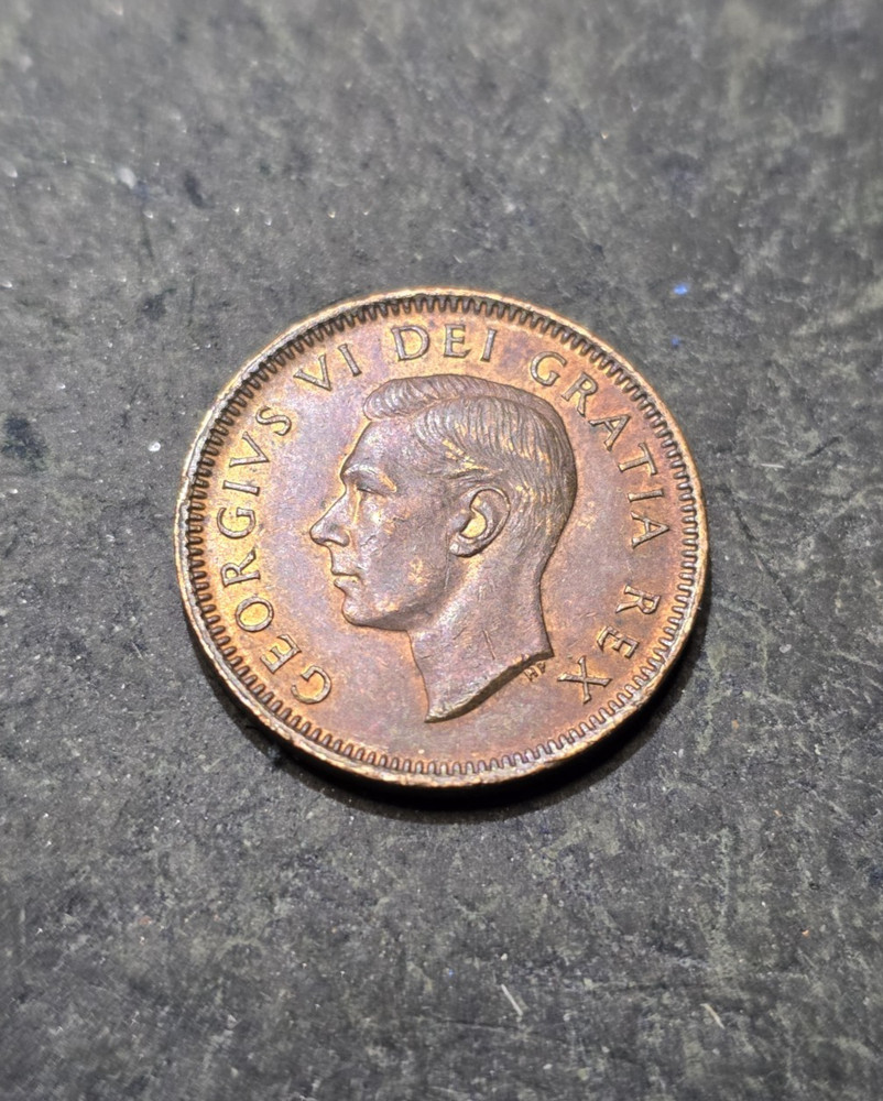 1949 Canada 1 Cent Coin