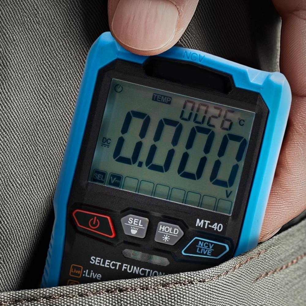 MT40 Digital Multimeter with High Definition Display and Fast Sampling Rate