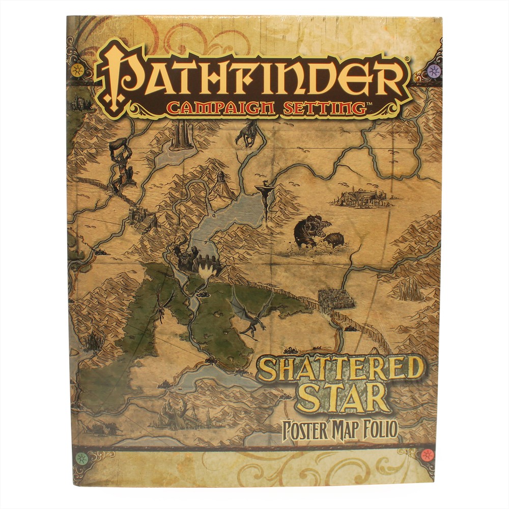 Pathfinder (RPG) Campaign Setting: Shattered Star Poster Map Folio