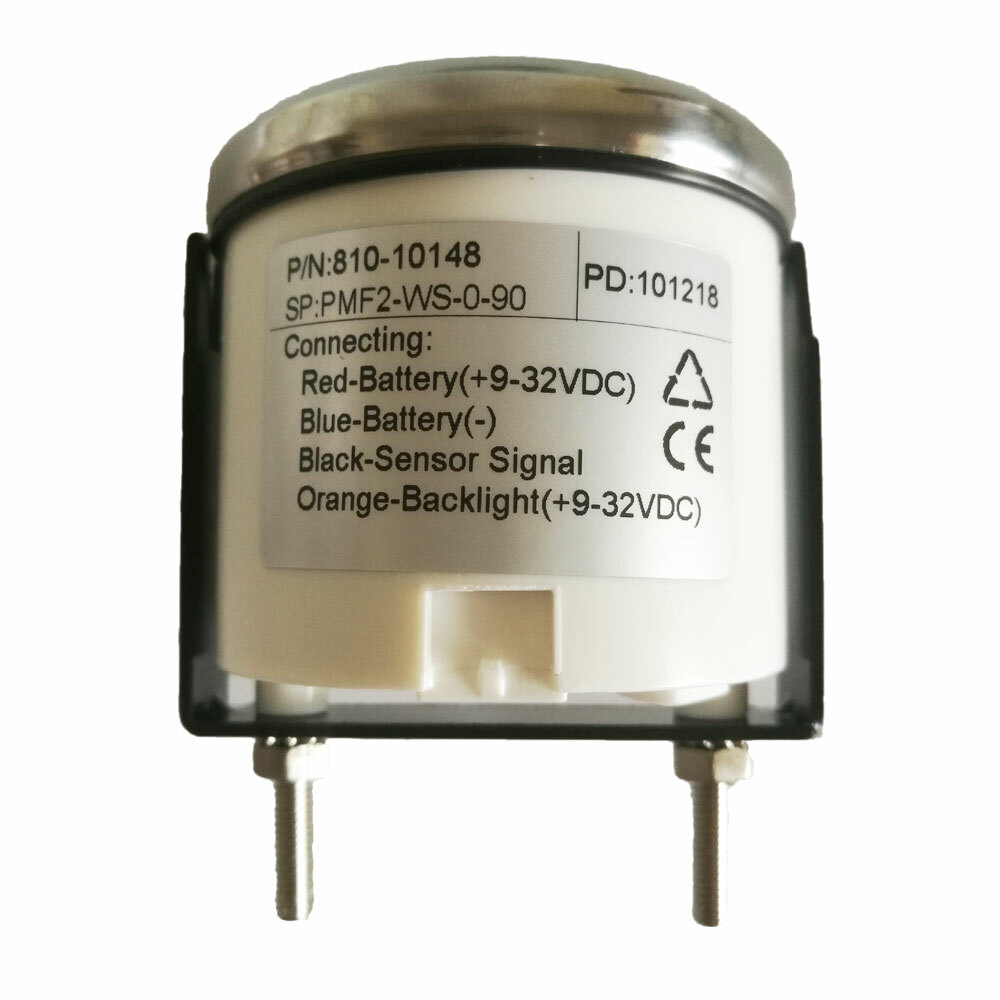 fuel gauge 0-90ohms E-F fuel level gauge red led for car truck marine 52mm/2inch