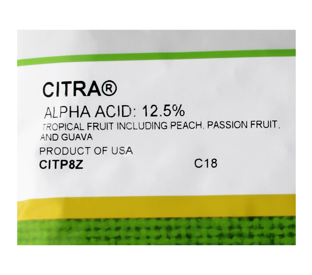 Citra Hops 8oz Pellet