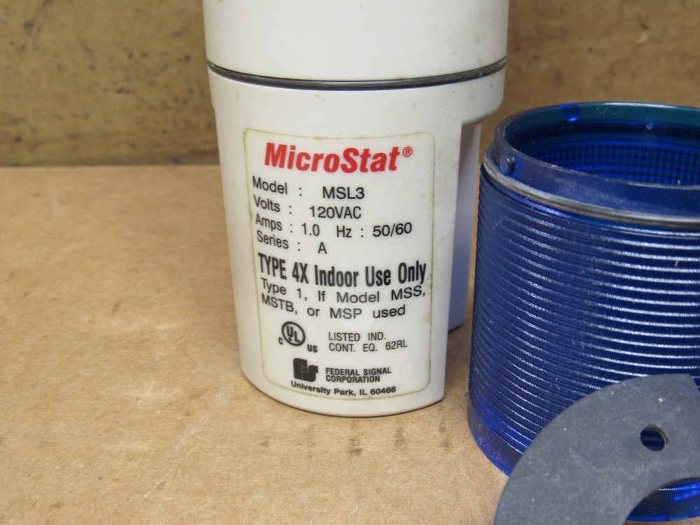 MSL3 STATUS INDICATOR STACK LIGHT 3 LIGHTS 4 Colors MicoStat