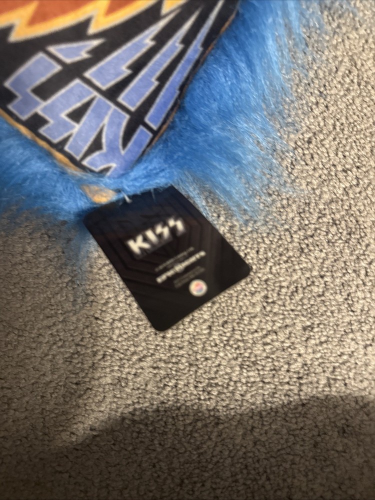 KISS Rock And Roll Over Plush Pillow 2015 New 16x16 Ace Frehley Peter Criss