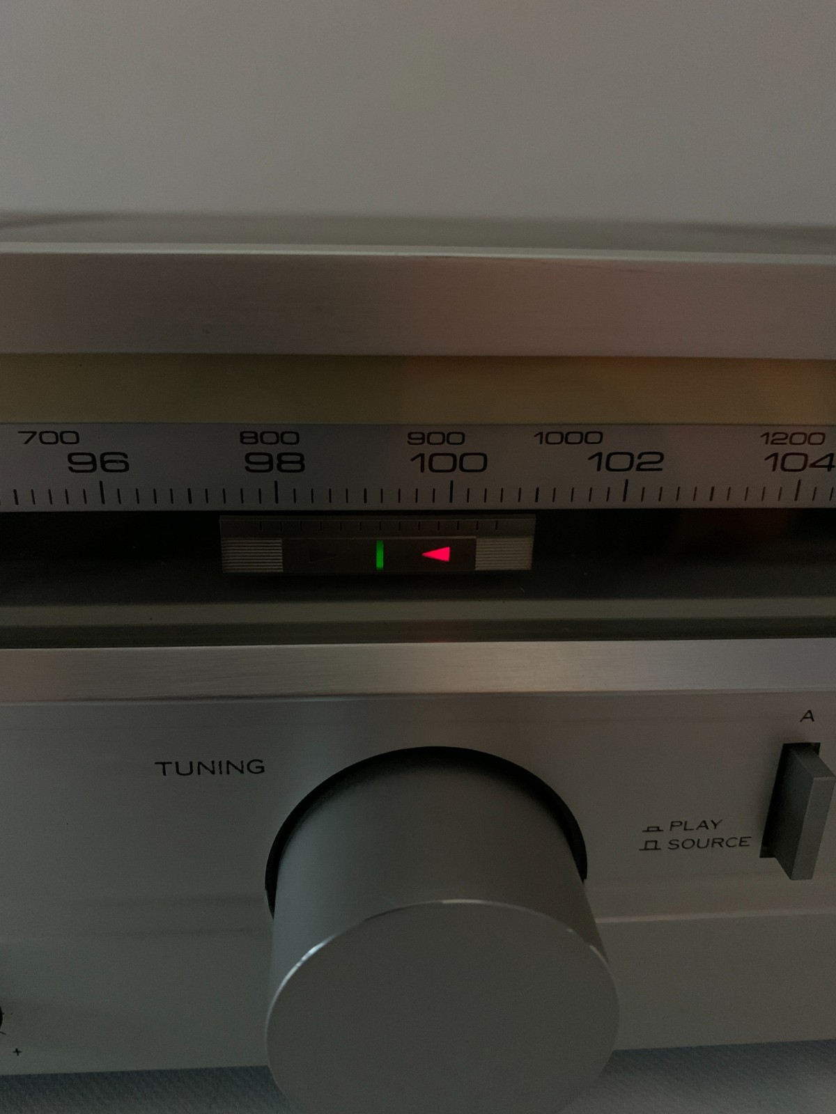 VTG Kenwood KR-710 Stereo Receiver Japan High Speed DC Servo Silver WORKS READ