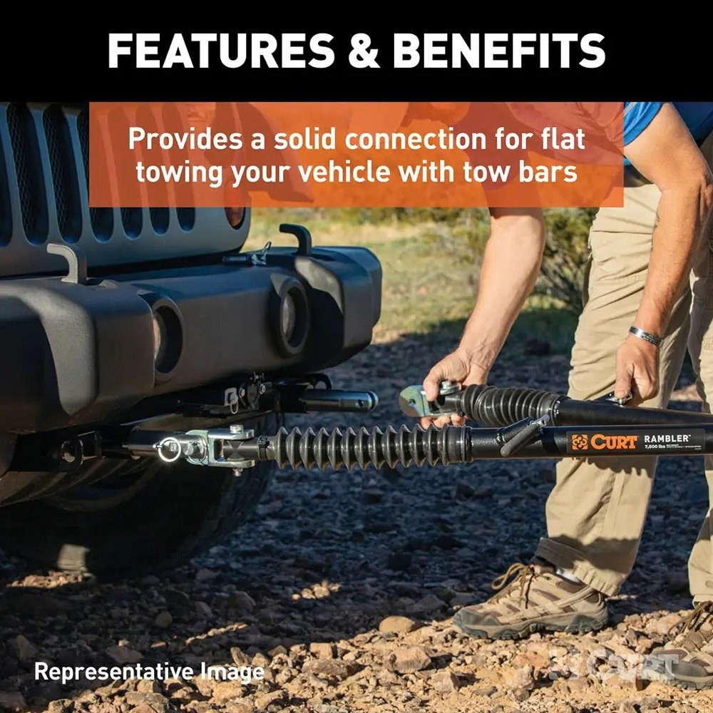 CURT 70102 Custom Tow Bar Base Plate