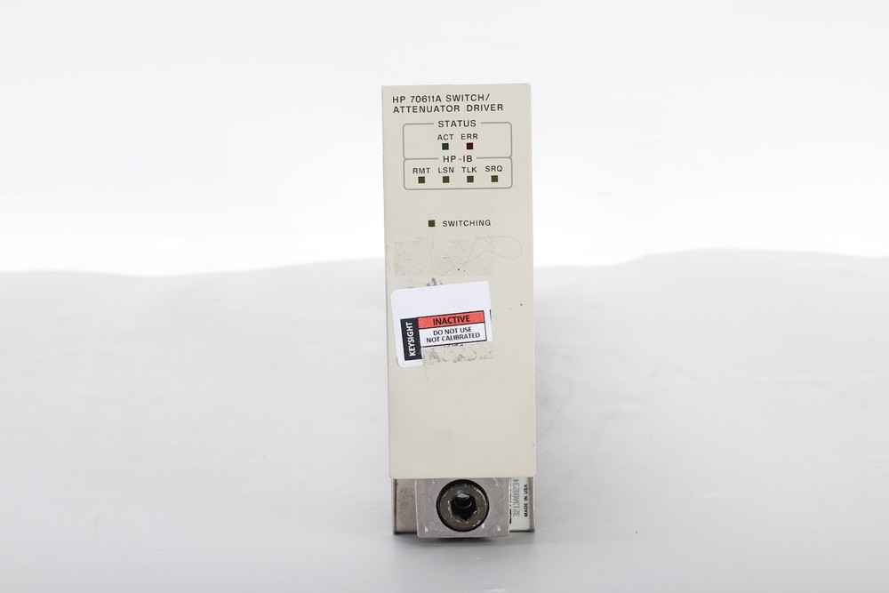 HP 70611A Switch Attenuator Driver Module