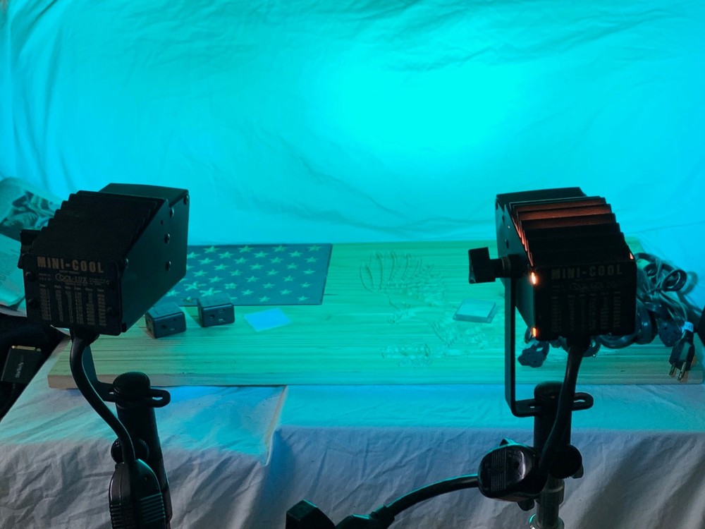 Cool-Lux Mini-Cool Professional Photography Lighting Set in Lockable Case