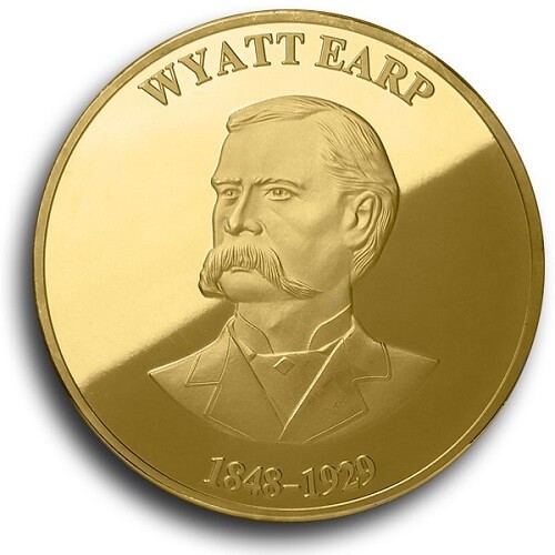 Wyatt Earp and Doc Holliday Commemorative Medallions