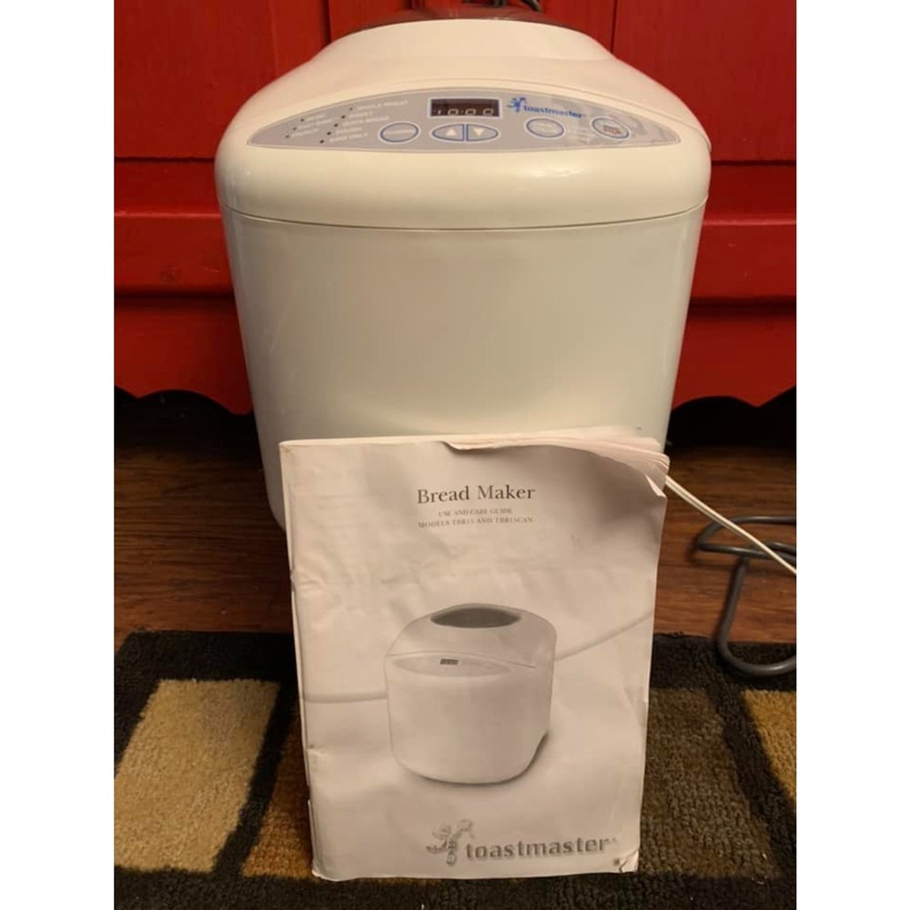 Toastmaster Automatic Bread Maker Machine TBR15 Manual Fast Shipping EUC WORKS!!