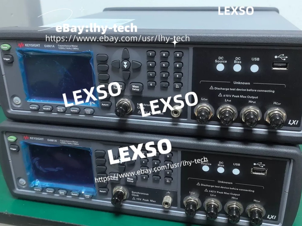 Agilent /KEYSIGHT E4981A capacitance meter 1mhz&lhy