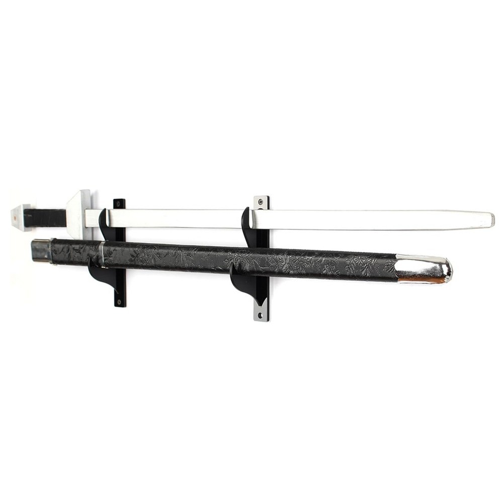 Acrylic Wall Mount Sword Holder Stand Adjustable Samurai Sword Display3386