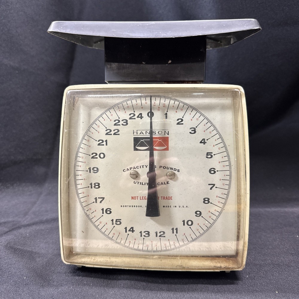 Vintage Handson 1960s Kitchen Scale