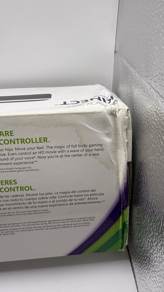 Xbox 360 Kinect Sensor Motion Camera With Cable – Untested / As Is