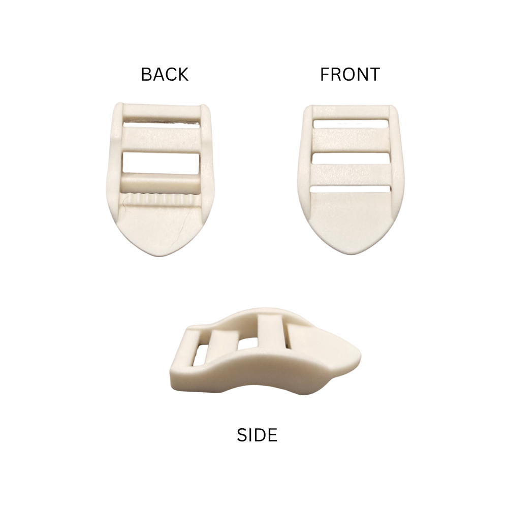 1” Ladder Lock Buckles for Backpack Straps – Strap Adjusters – Plastic - Multi
