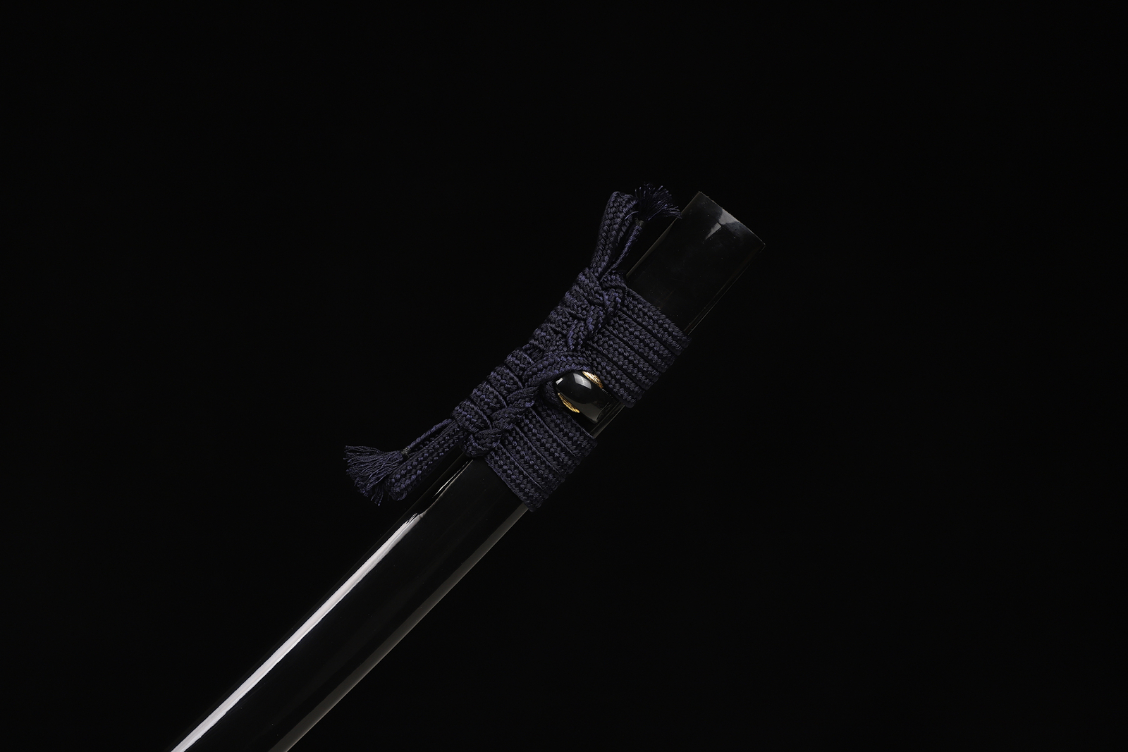 Clay Temperped T10 Steel Japanese Samurai Sword Katana Brass Tsuba Full Tang