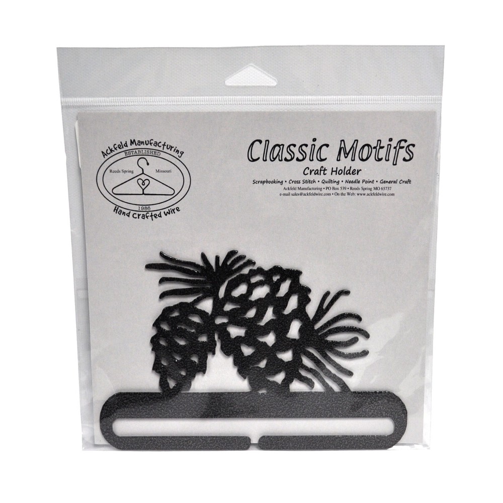 Classic Motifs 6 Inch Split Bottom Pine Cone Craft Holder