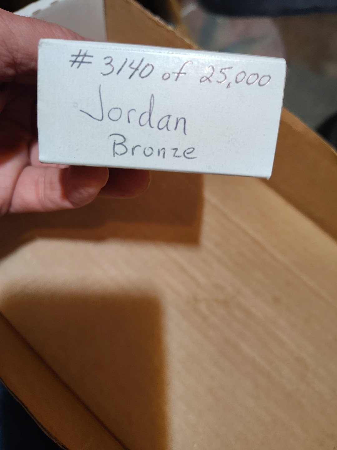 Michael Jordan Highland Mint Bronze Coin /25000 COA Chicago Bulls