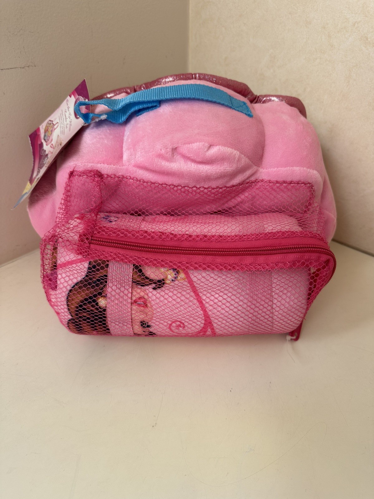 Disney Princess On The Go Pillow Combo Set Pillow And Convertible Slumber Sack