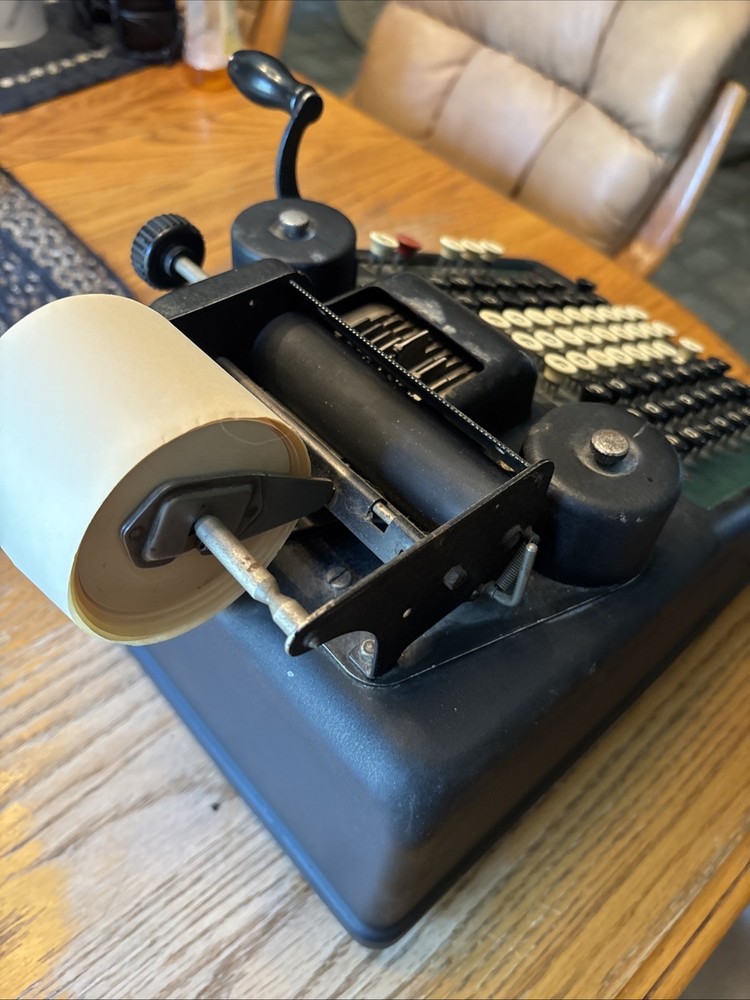 1920s Antique Manual Burroughs Adding Machine 280