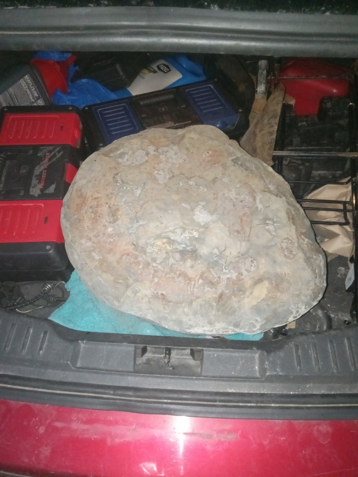 Natural Large Rock Mineral Specimen Surface Features Unpolished