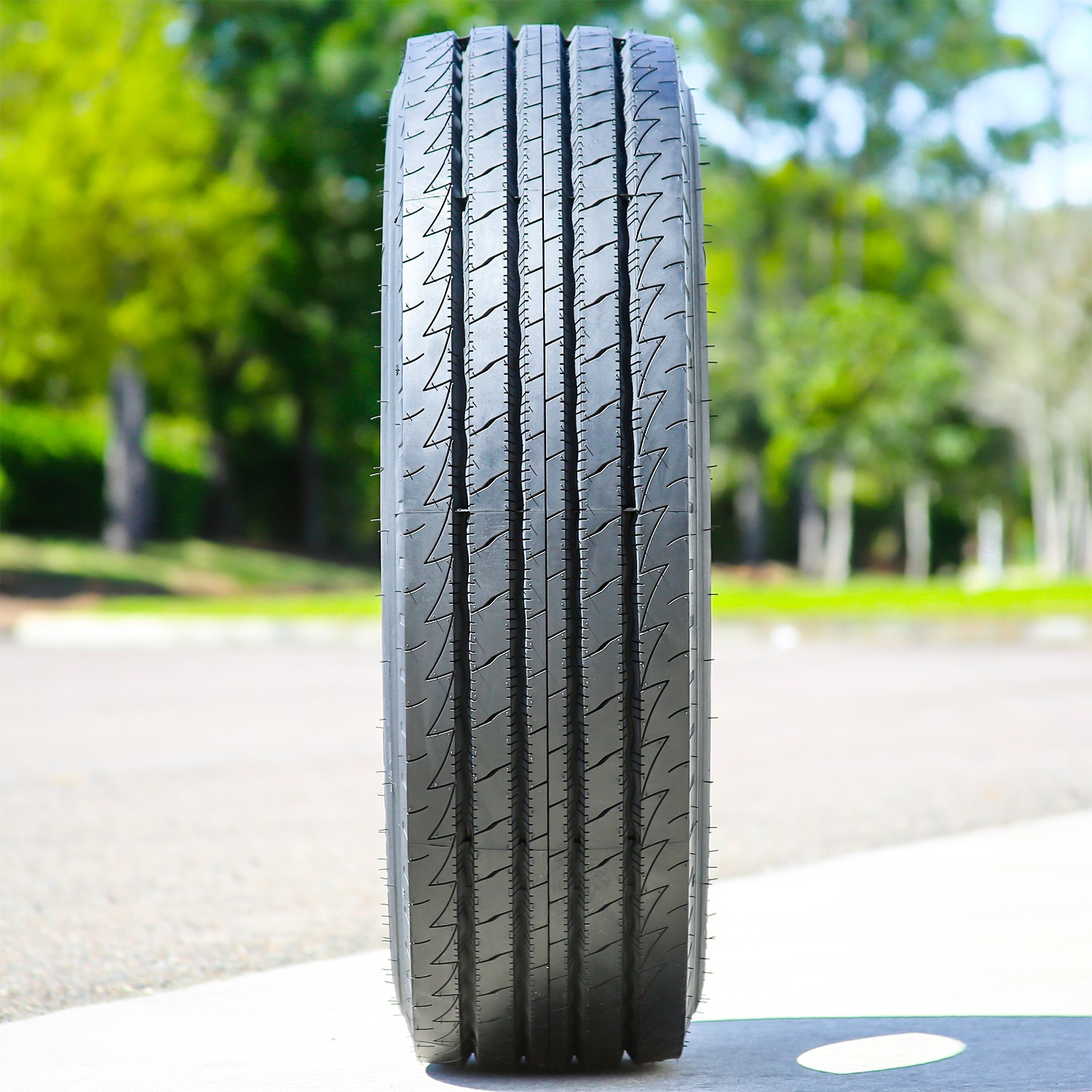 2 Tires Roundrule MLA18+ All Steel 245/70R19.5 H 16 Ply All Position Commercial