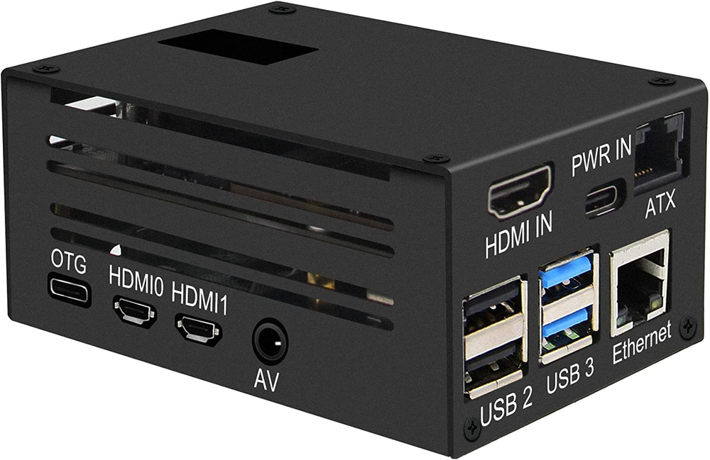 KVM-A3 Kit with Raspberry Pi 4 Case Compatible with Pikvm ATX CSI for Raspberry