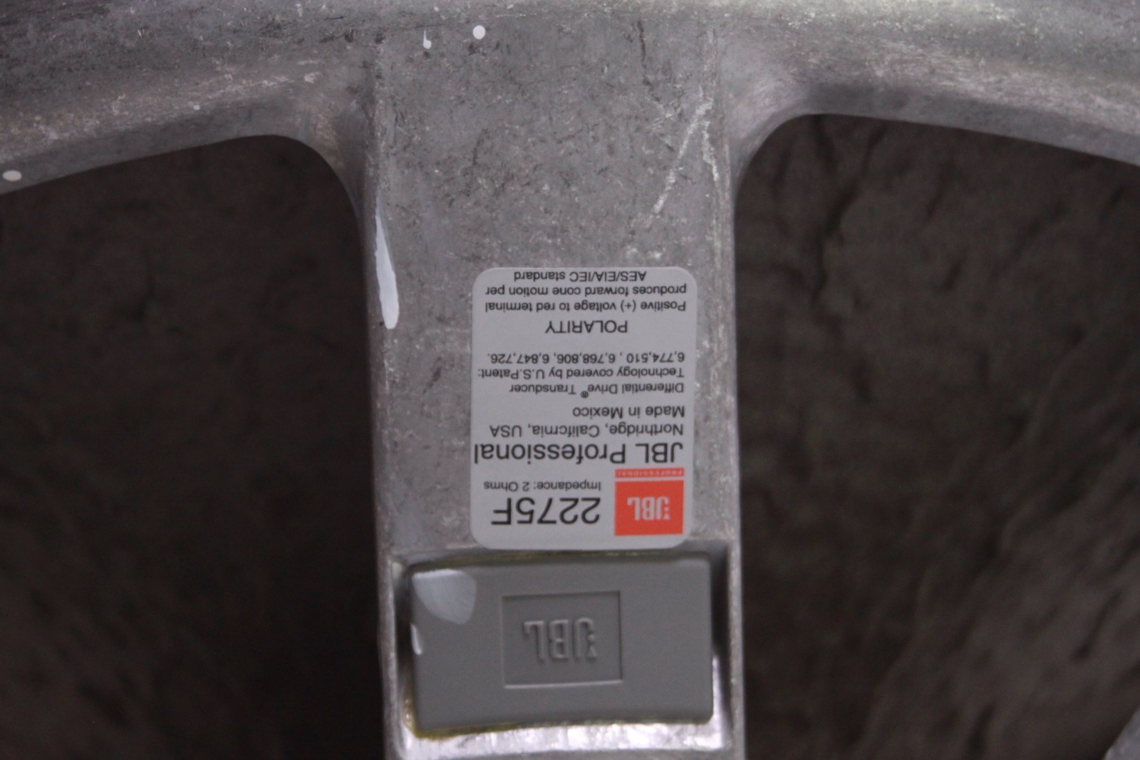 JBL 2275F 15″ 2 Ohm Speaker, 5044718X SRX815 SRX835