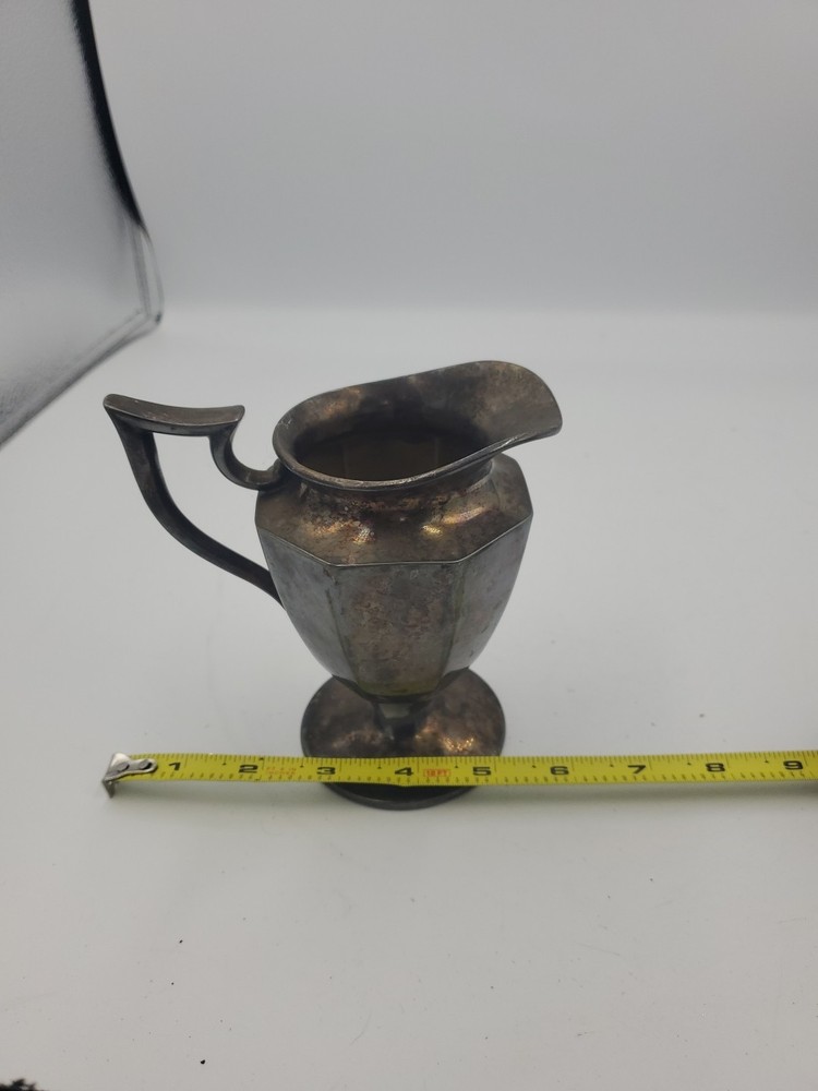 Vtg Silver Plate Creamer 5 Inches