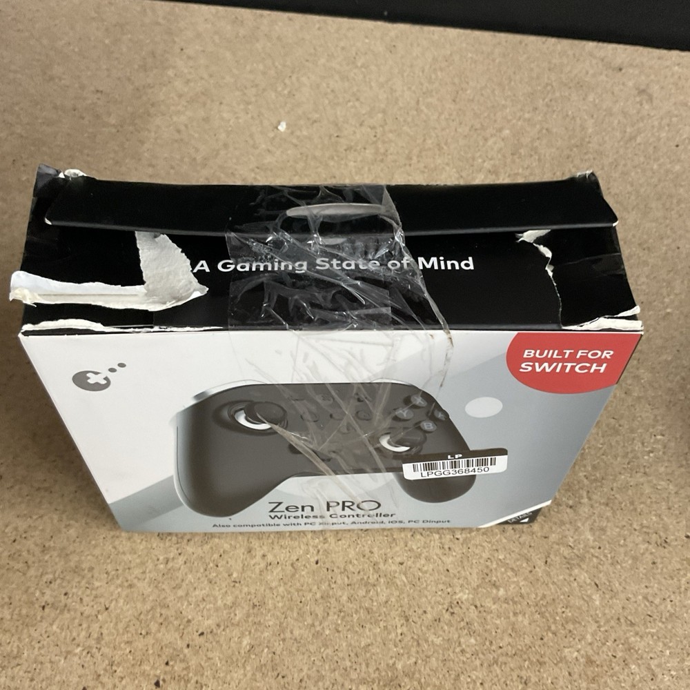 ZEN PRO Wireless Gaming Controller - Black New Damaged Box