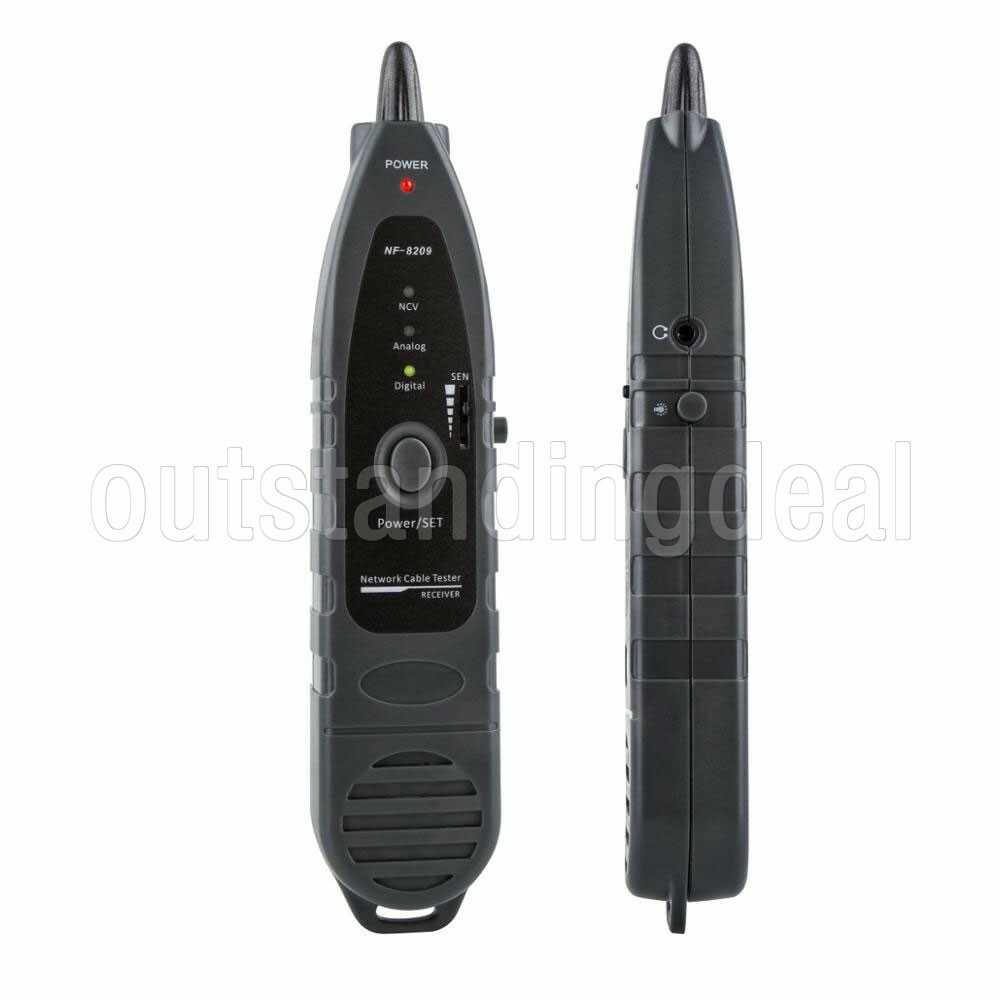 NF-8209 Cable Tracker Tester Network Cable Tester For CAT5 CAT6 Ethernet Cables-