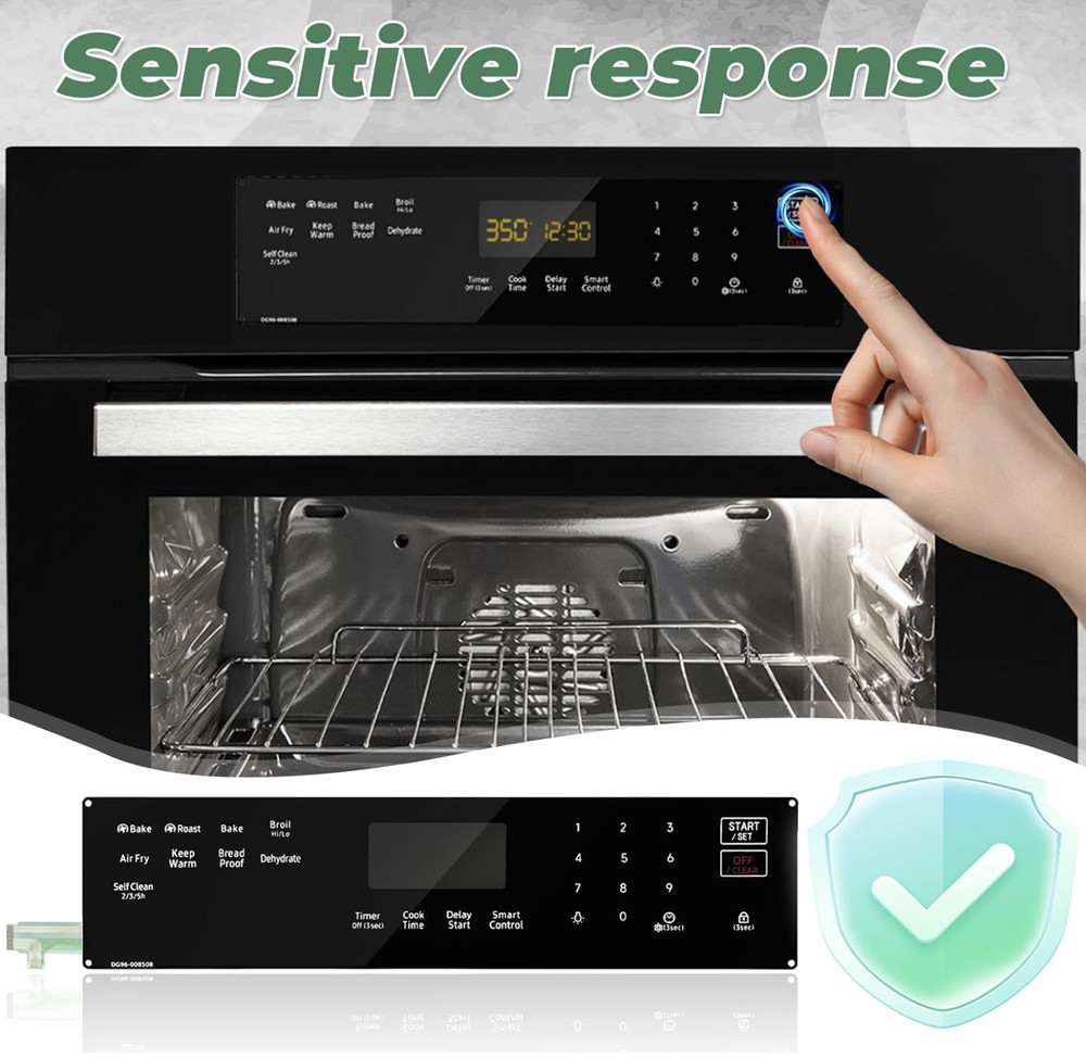 DG96-00850B Range Membrane Switch Touchpad Control Panel For Samsung Gas Ovens