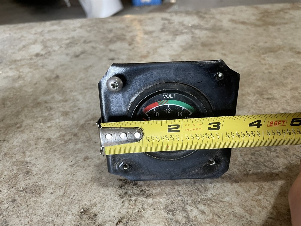 1958 Cessna 182 A VDO Volt Meter Voltage Voltmeter