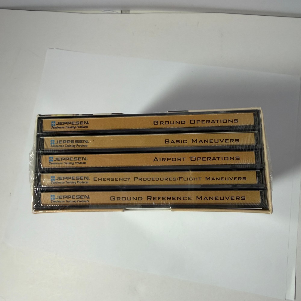 Private Pilot Maneuvers Training Software 5 CD Set