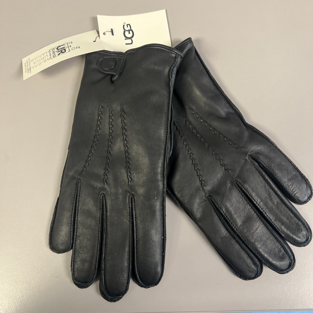 Men’s Ugg leather gloves  size L