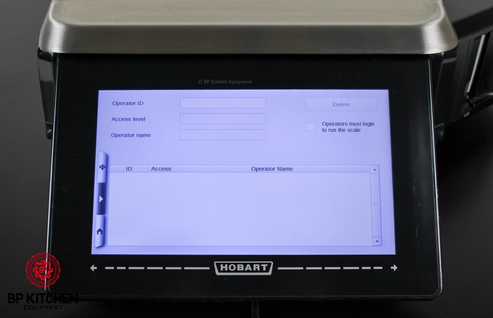 Hobart HTi Scale With Printer, New Operator Screen & 7" Customer Display