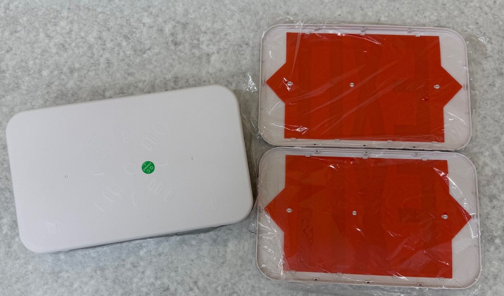 Ciata Lighting All LED Red Exit Sign & Emergency Light Combo w/ Battery Backup