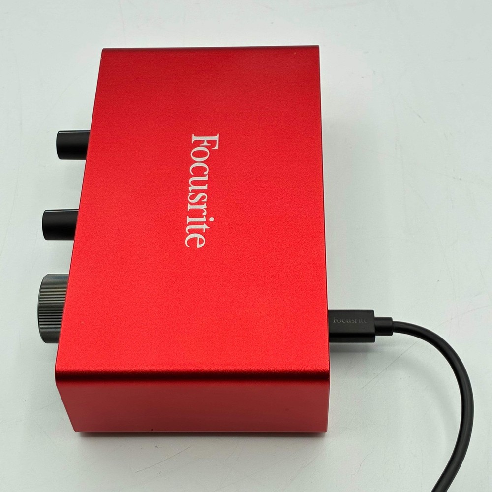 Focusrite Scarlet Solo 4th Gen Audio Interface