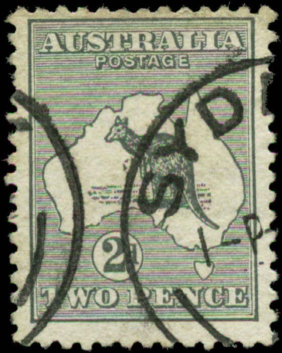 Australia Scott #3 SG #3 Used