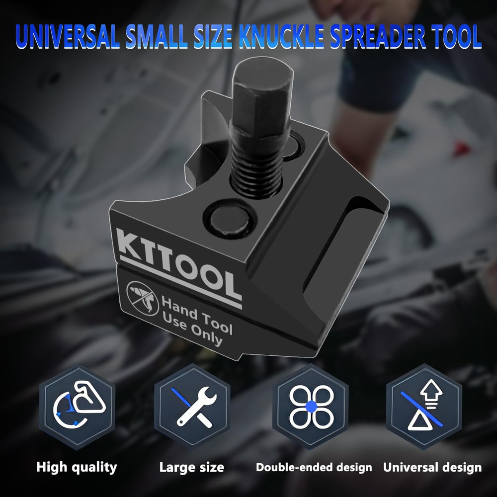 Universal Small Suspension Strut Split Hub Steering Knuckle Spreader Tool Compat