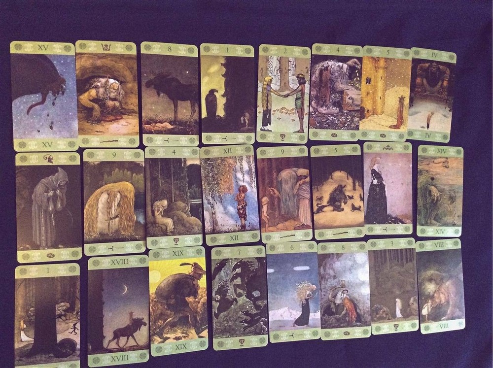 Таро Джона Бауэра инструкция на русском + 78 карт Tarot Avalon Lo Scarabeo